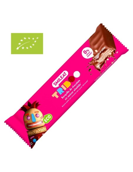 Oferta Barquillo TRIBOO recubierto de chocolate 40g. Smileat