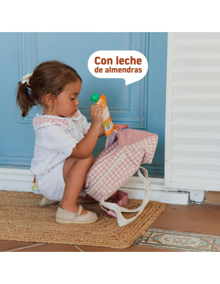 Pouche de Leche de Almendra, Mango y Piña 100gr | Smileat - Nappy.es