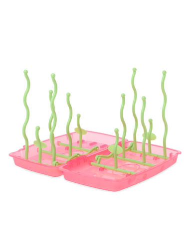 Escurre biberones color rosa | Kiokids - Nappy.es