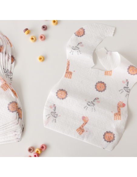 Baberos desechables 10 uds | Kiokids - Nappy.es