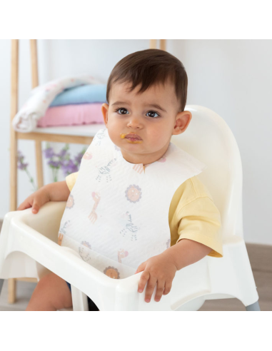 Baberos desechables 10 uds | Kiokids - Nappy.es