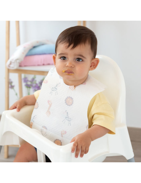 Baberos desechables 10 uds | Kiokids - Nappy.es