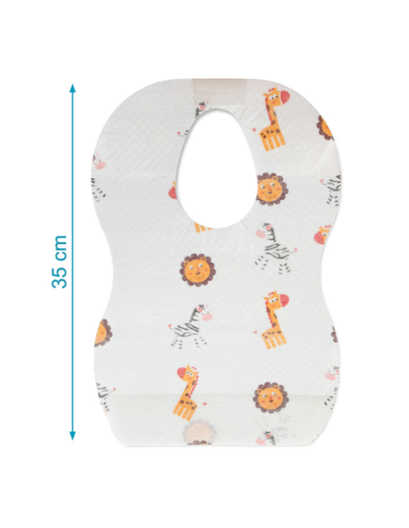 Baberos desechables 10 uds | Kiokids - Nappy.es