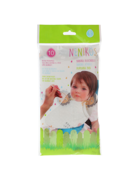 Baberos desechables 10 uds | Kiokids - Nappy.es