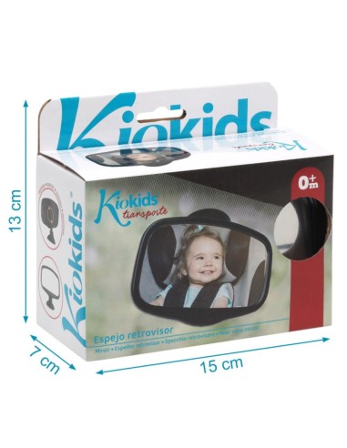 Oferta Espejo retrovisor delantero 14X9cm. Kiokids