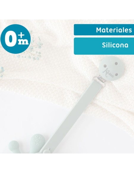Oferta Sujetachupetes de silicona. Kiokids