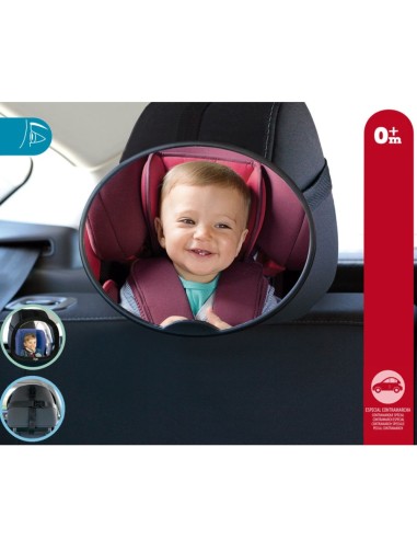 Oferta Espejo retrovisor automóvil contramarcha 24X19cm. Kiokids