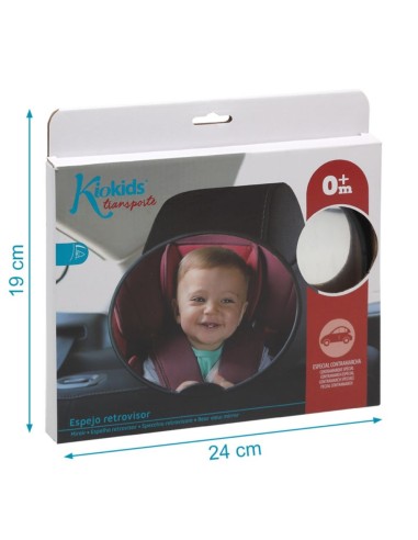 Oferta Espejo retrovisor automóvil contramarcha 24X19cm. Kiokids