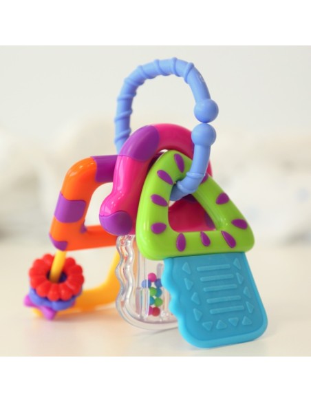 Oferta Sonajero mordedor llavero 18X13 cm. +3M Kiokids