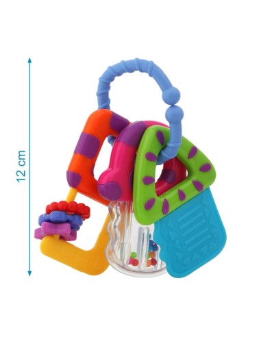 Oferta Sonajero mordedor llavero 18X13 cm. +3M Kiokids