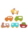 Oferta Juguetes mordedores vehículos 36X24 cm. +3M Kiokids