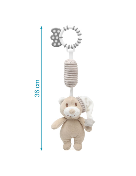 Peluche sonajero oso | Kiokids - Nappy.es