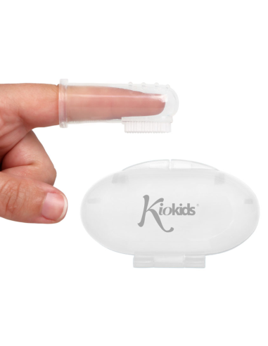 Cepillo de dientes y encías de silicona | Kiokids - Nappy.es