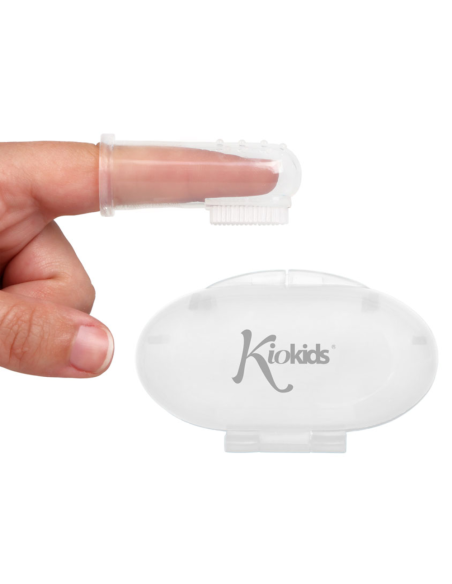 Cepillo de dientes y encías de silicona | Kiokids - Nappy.es