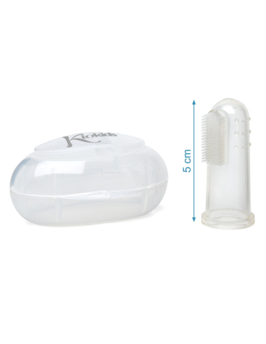 Cepillo de dientes y encías de silicona | Kiokids - Nappy.es