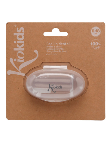 Cepillo de dientes y encías de silicona | Kiokids - Nappy.es