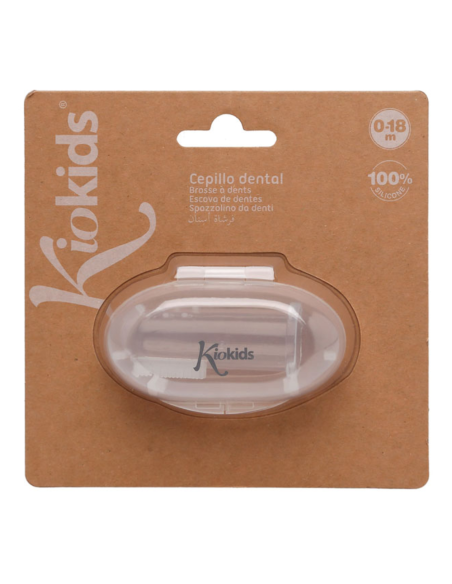 Cepillo de dientes y encías de silicona | Kiokids - Nappy.es