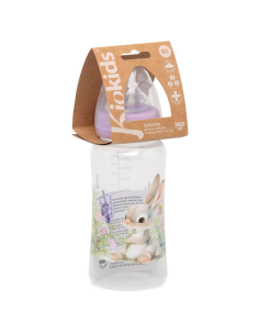 Biberón anticólicos color morado 360ml | Kiokids - Nappy.es 2