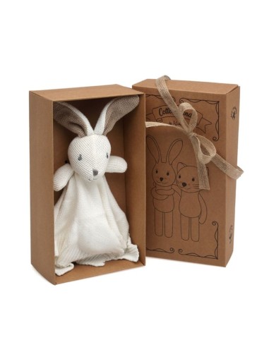Oferta Dudú de algodón conejito 25cm. Kiokids