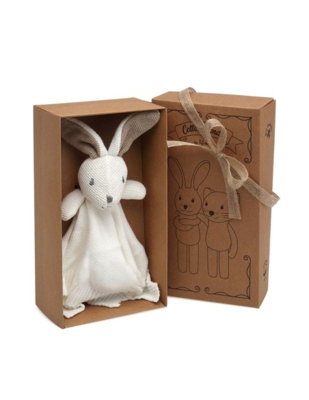 Oferta Dudú de algodón conejito 25cm. Kiokids