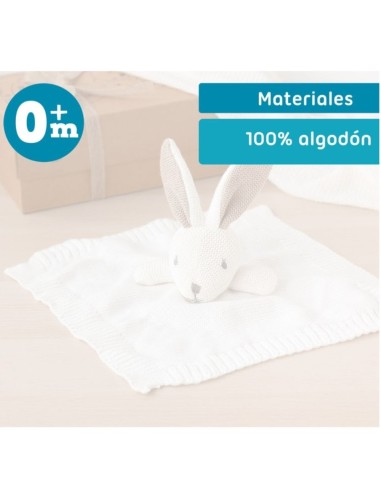 Oferta Dudú de algodón conejito 25cm. Kiokids