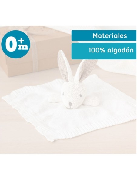 Oferta Dudú de algodón conejito 25cm. Kiokids