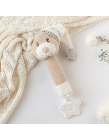 Sonajero oso cricri 25 cm | Kiokids - Nappy.es