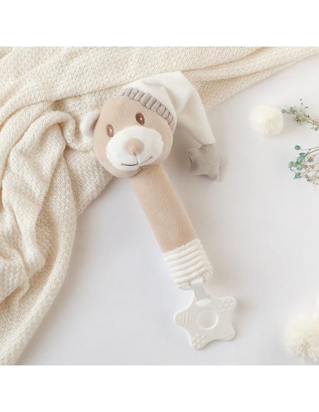 Sonajero oso cricri 25 cm | Kiokids - Nappy.es