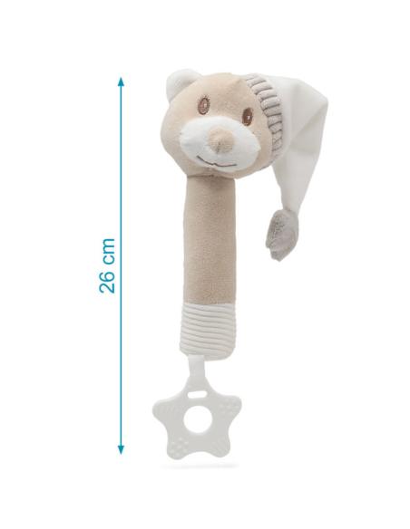Sonajero oso cricri 25 cm | Kiokids - Nappy.es