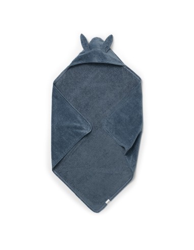 Toalla con capucha color azul | Elodie - Nappy.es
