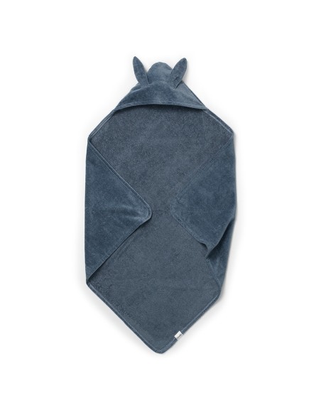 Toalla con capucha color azul | Elodie - Nappy.es