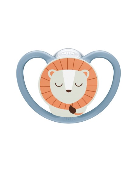 Chupete Space Night de Silicona diseño León NUK