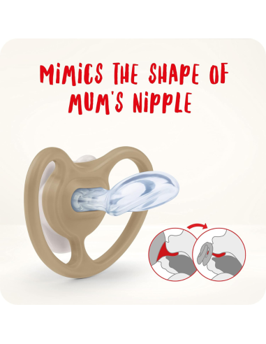 Chupete Space Night de Silicona diseño oveja NUK