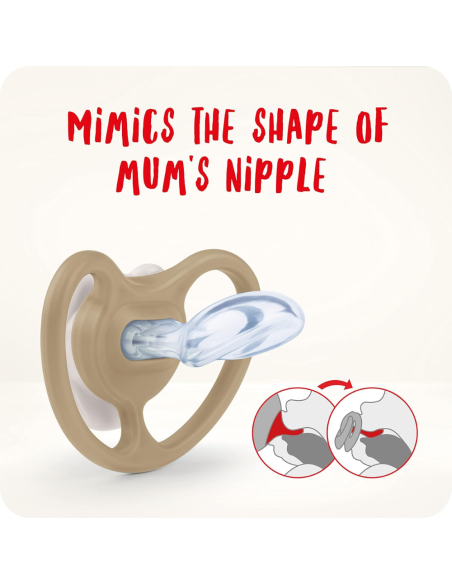 Chupete Space Night de Silicona diseño oveja NUK