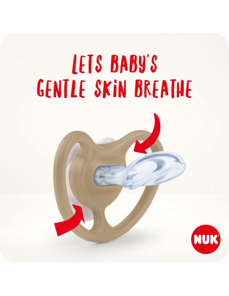 Chupete Space Night de Silicona diseño luna NUK