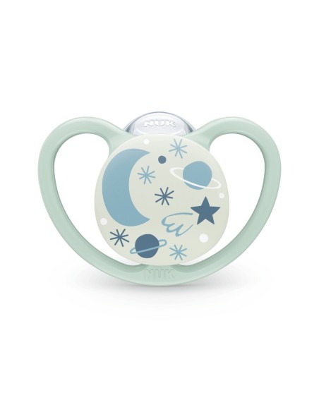 Chupete Space Night de Silicona diseño luna NUK
