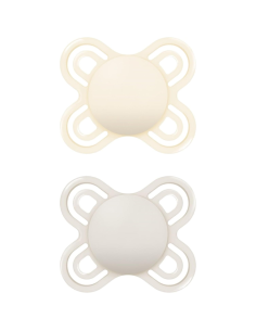 Chupete Perfect Start 0-2 M color gris (2 uds) Mam Baby