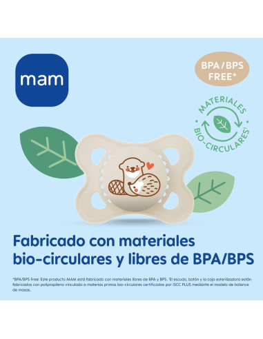 Chupete Start Silicona 2 uds color Unisex (0-2M) Mam Baby