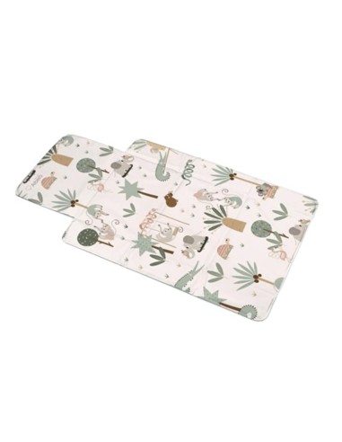 Oferta Cambiador plegable Cotton Color animales 77x44 cm. Albero mio