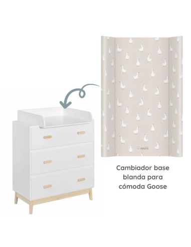Oferta Cambiador blando 70x47cm modelo patitos Albero Mio