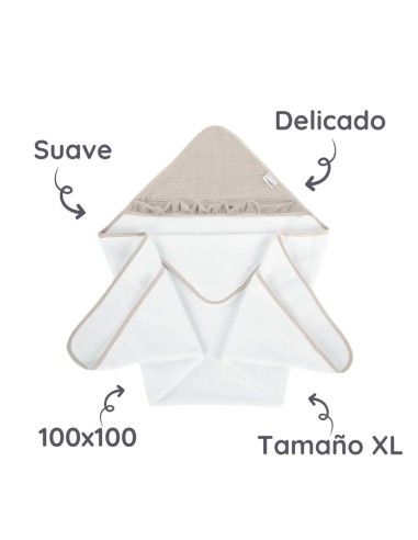 Oferta Maxicapa de baño Cotton Color. Albero mio