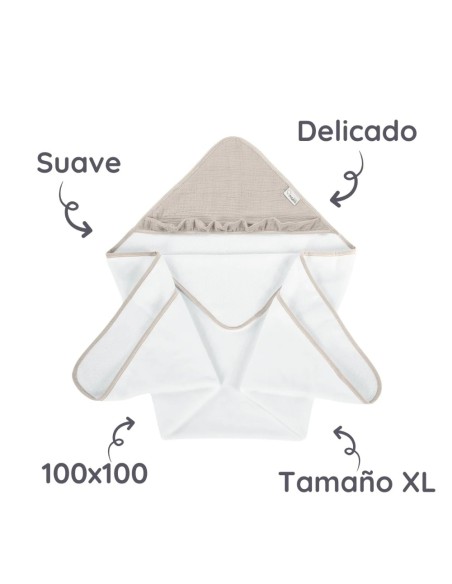 Oferta Maxicapa de baño Cotton Color. Albero mio