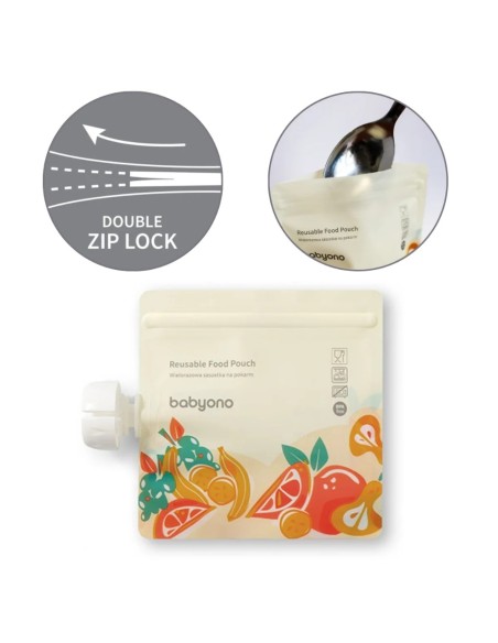 Detalle cierre doble hermético BabyOno.