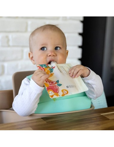 Bolsitas BabyOno aptas para congelar y reutilizar.