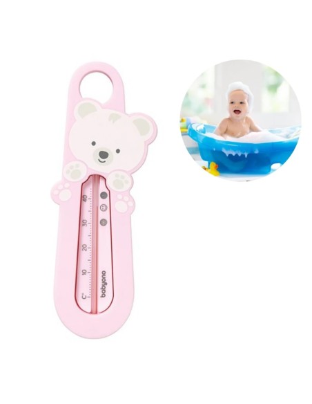 Uso del termómetro de baño BabyOno en agua