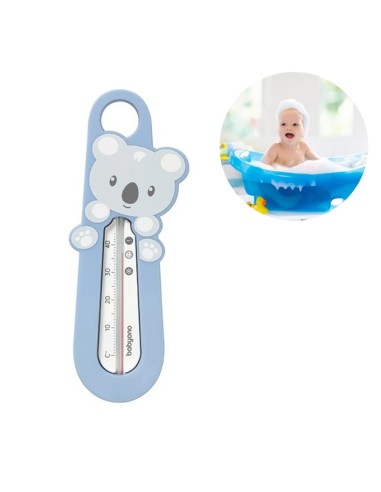 Uso del termómetro de baño BabyOno en agu