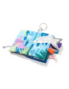 Libro blando sensorial BabyOno Go on the Ocean con temática marina 2