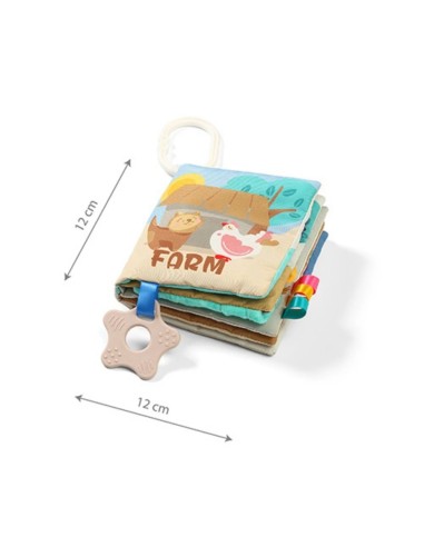 Colección de libros sensoriales BabyOno con temática Granja