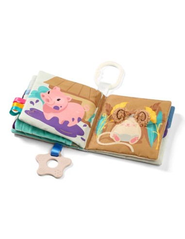 Packaging reciclable libro sensorial educativo BabyOno Granja