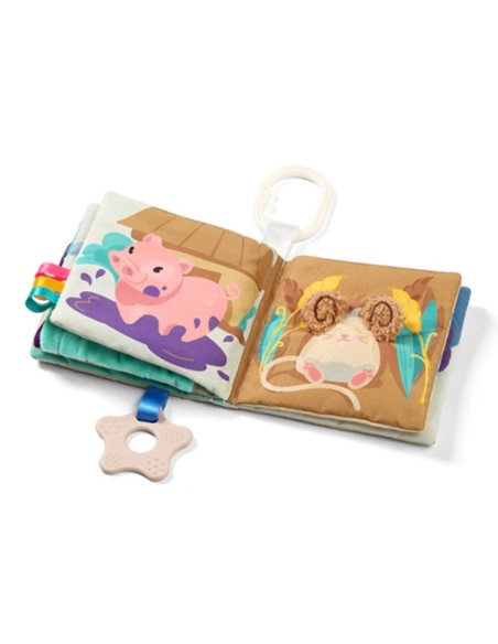Packaging reciclable libro sensorial educativo BabyOno Granja
